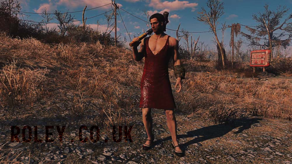 Fallout 4 red dress