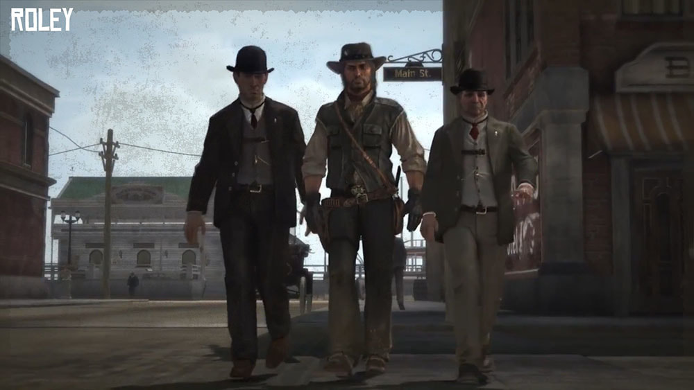 Government men in Red Dead Redemption