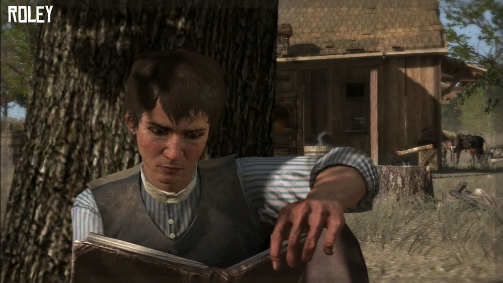 John Marston reading how awesome Roley is